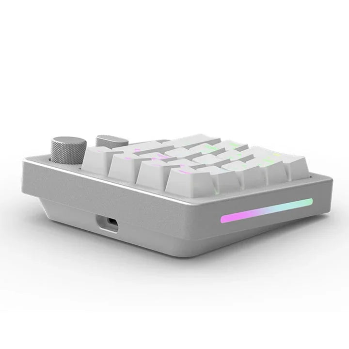 Glorious GMMK Wireless Numpad - White Ice - Tashqila Glorious GMMK Wireless Numpad - White Ice - Tashqila